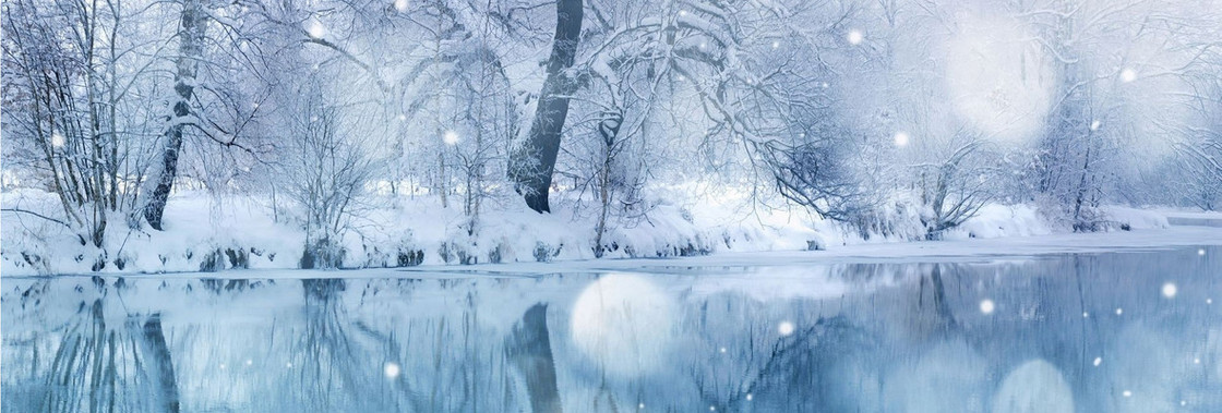 冰天雪地风景