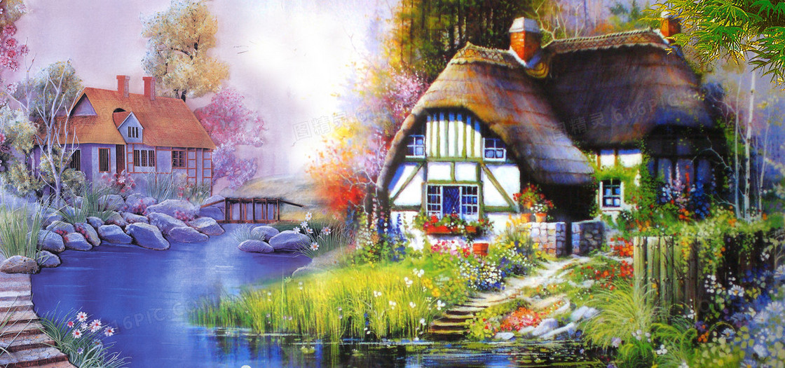 插画背景