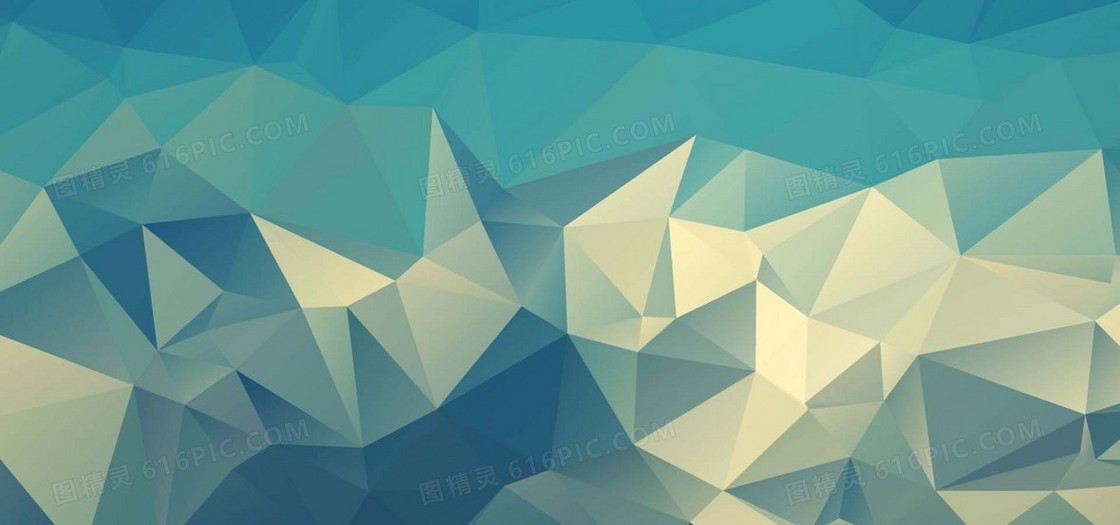 低多边形背景banner