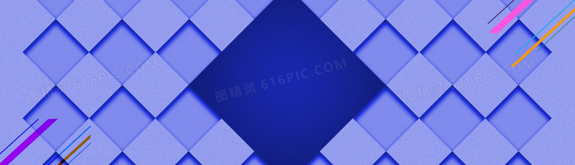 淘宝天猫扁平式banner背景