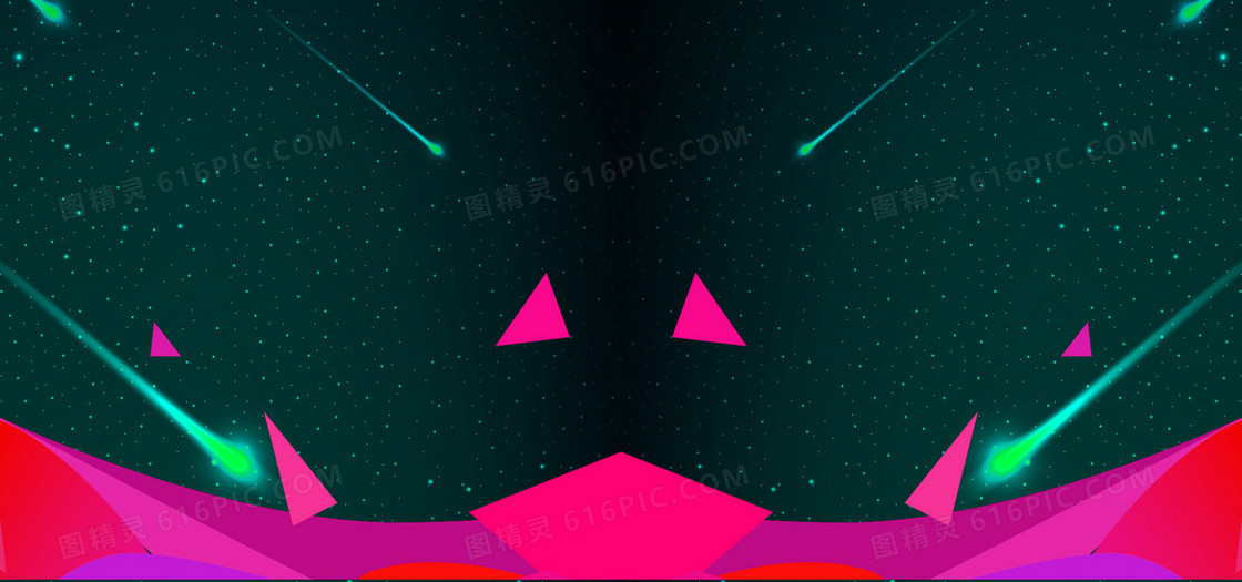 红色扁平背景
