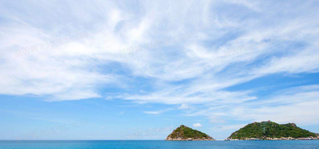 蓝色背景