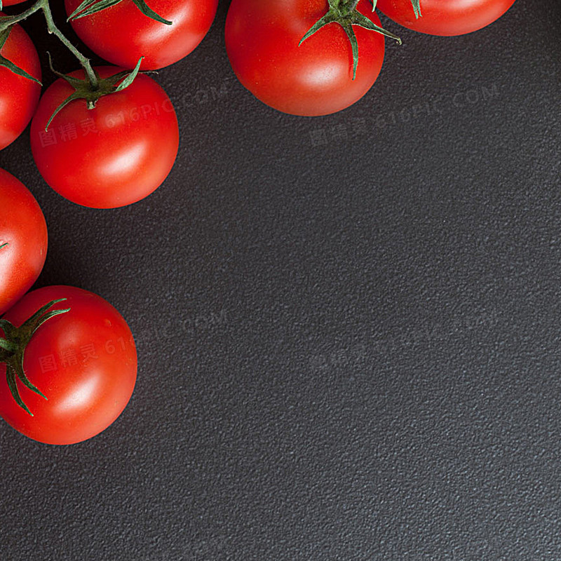 简约番茄背景图