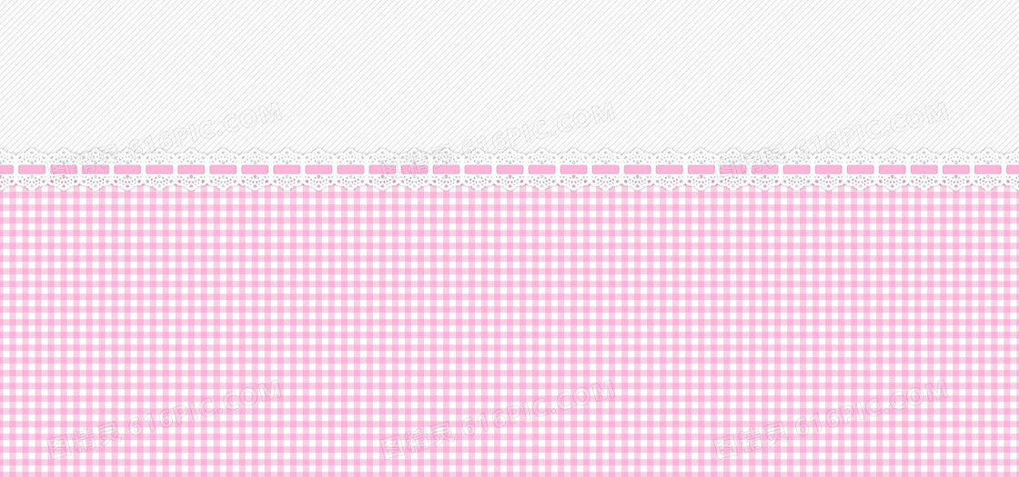甜美格子布