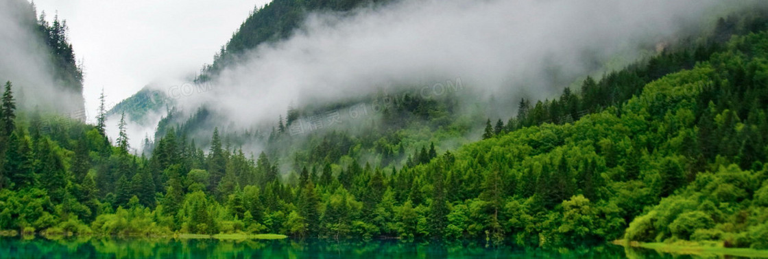 山水背景