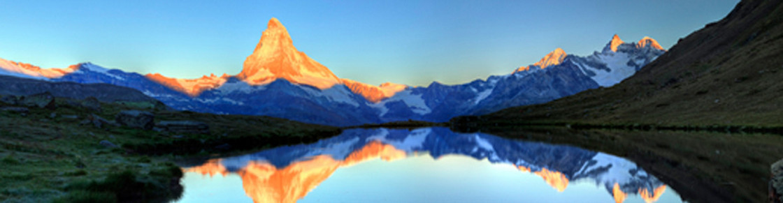 山峰背景banner