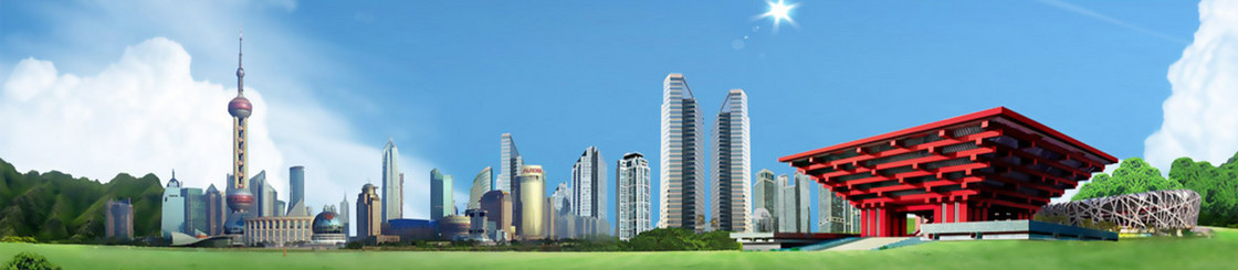 现代城市建筑背景banner