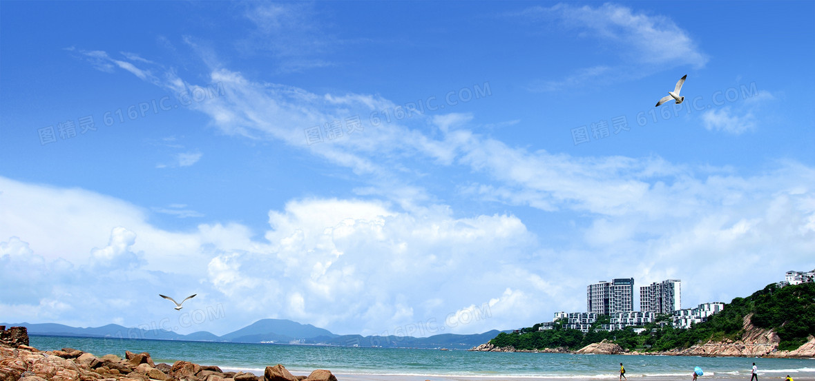 港口摄影背景