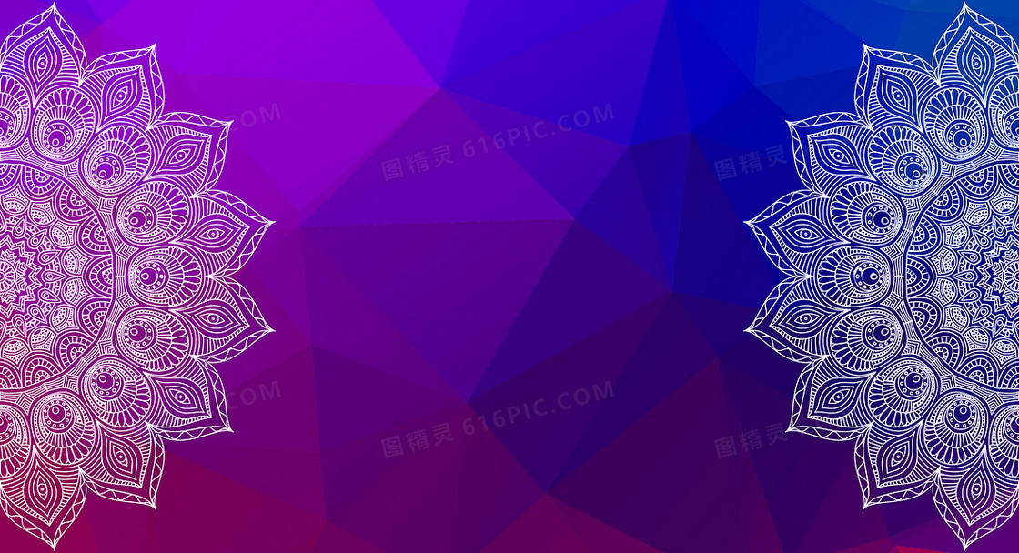 不规则几何图形背景
