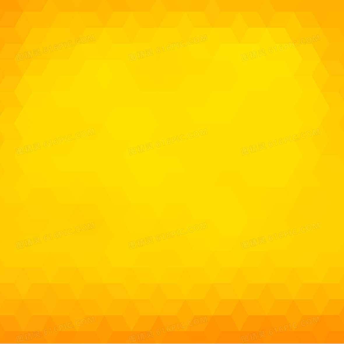 黄色渐变蜂巢背景