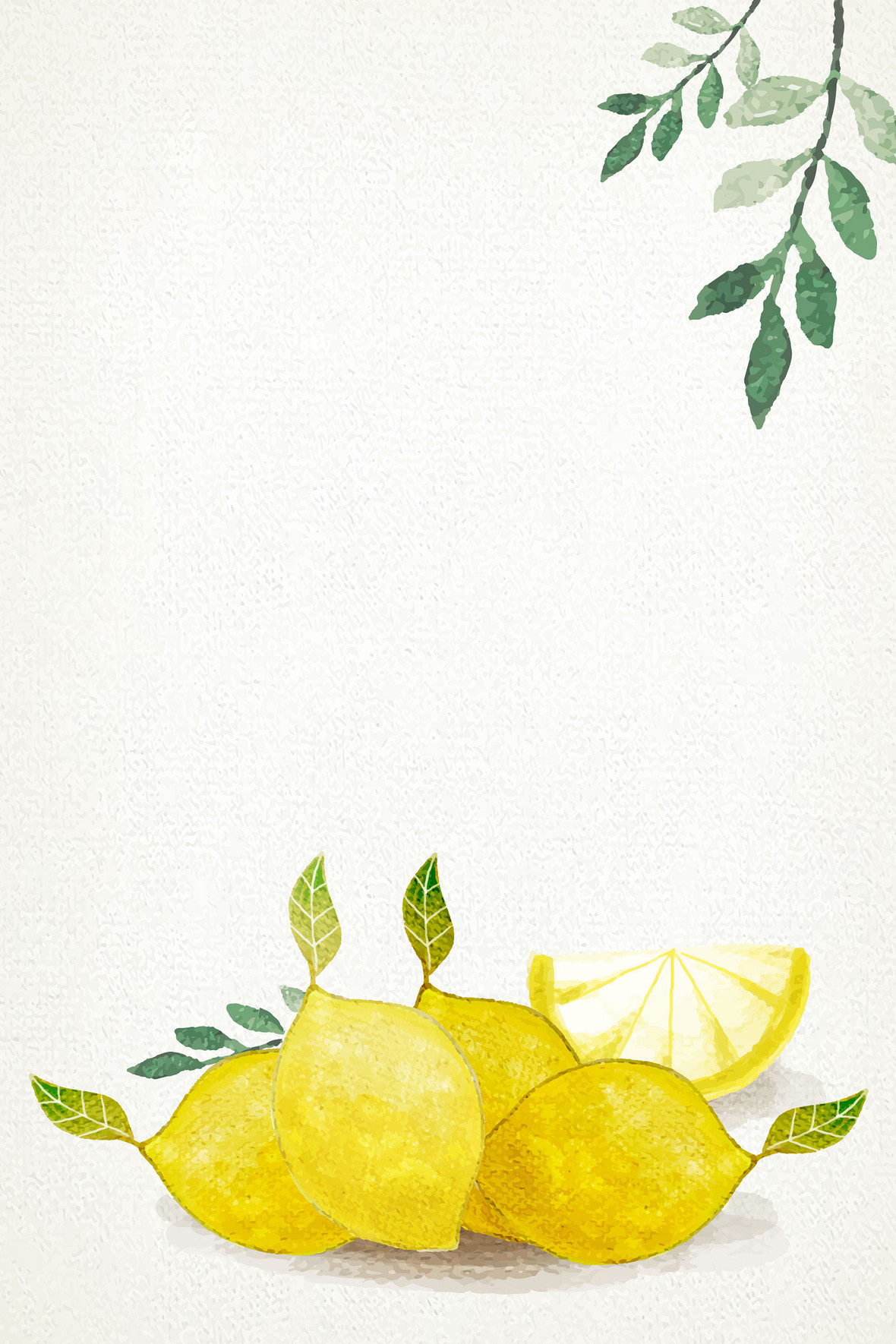 夏日柠檬海报