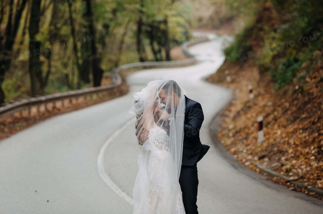 唯美浪漫婚纱写真摄影图片