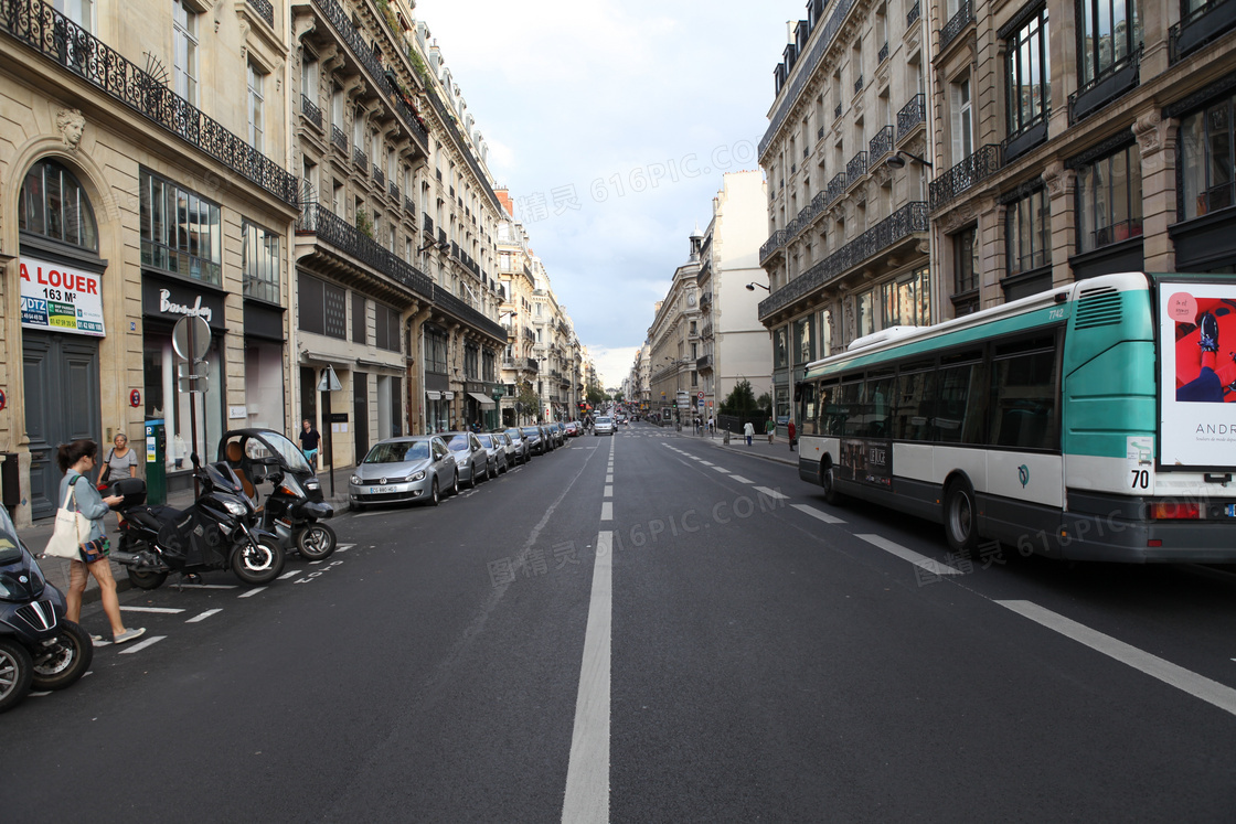 法国巴黎街景图片