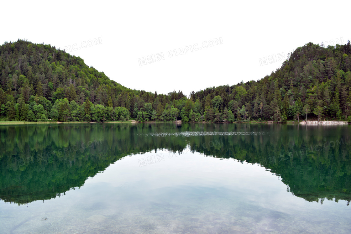自然山水湖泊景观图片