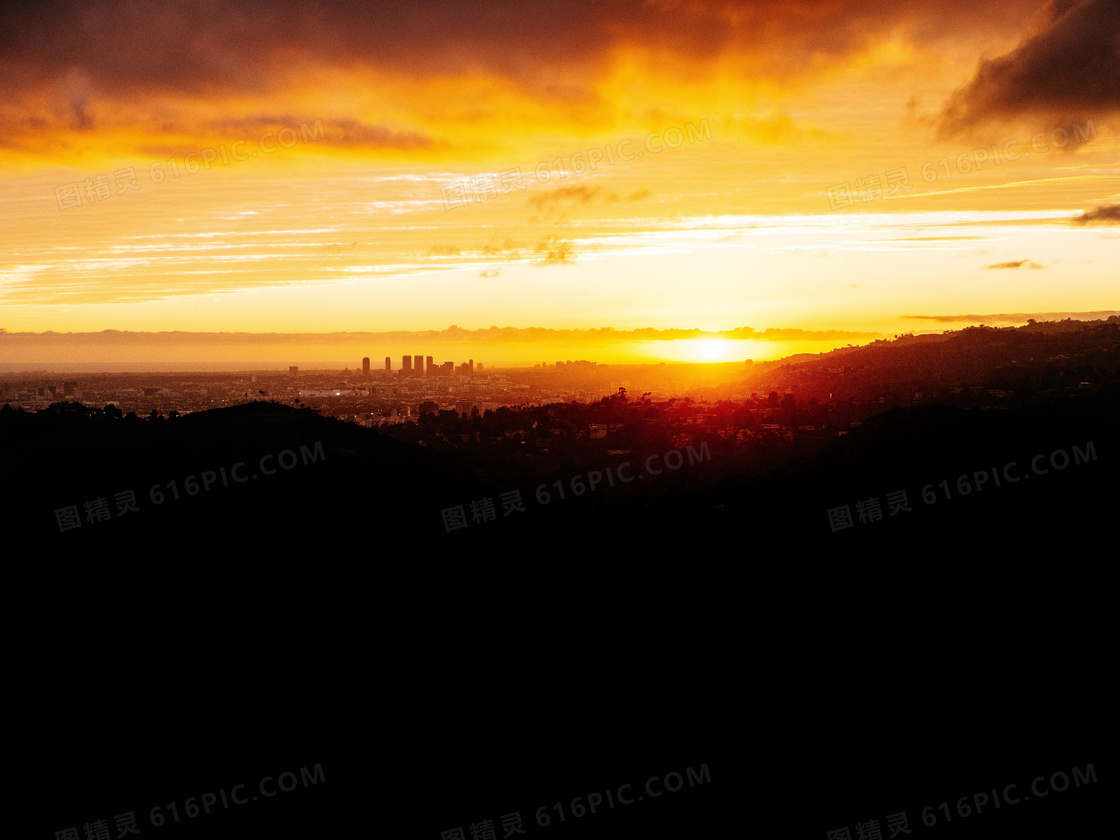 日落黄昏高清风景图片 黄昏日落高清风景图片大全