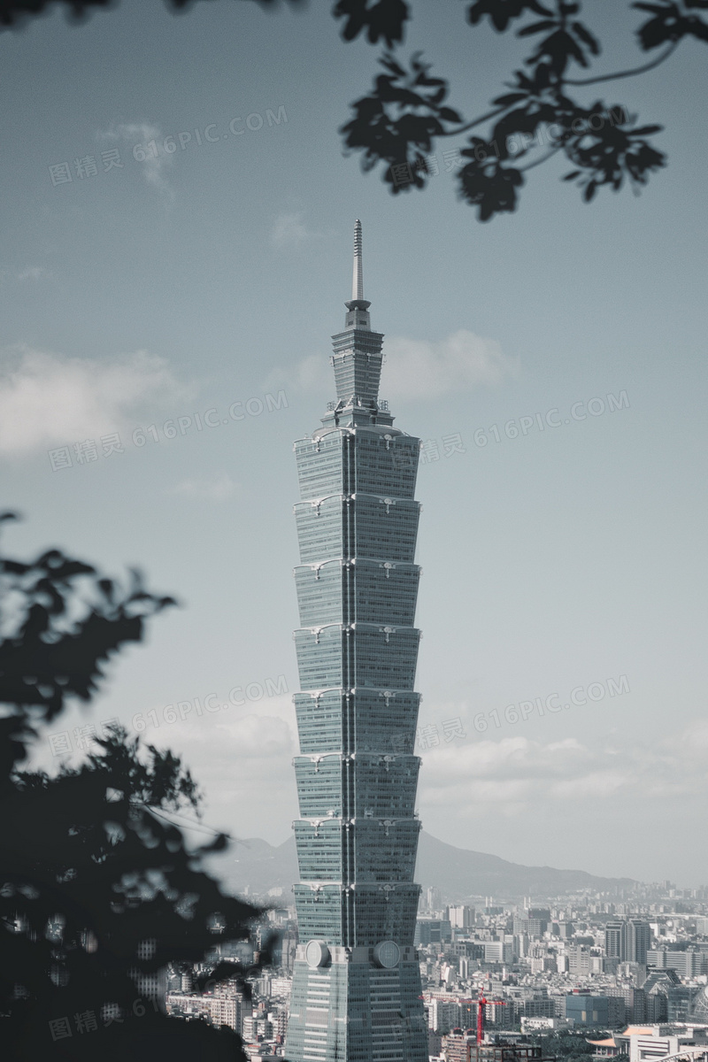 台北101摩天大楼图片