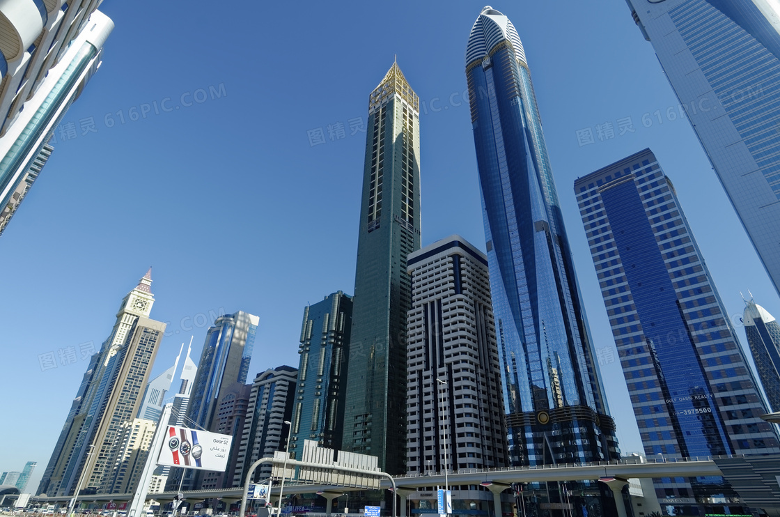 迪拜摩天大楼建筑图片