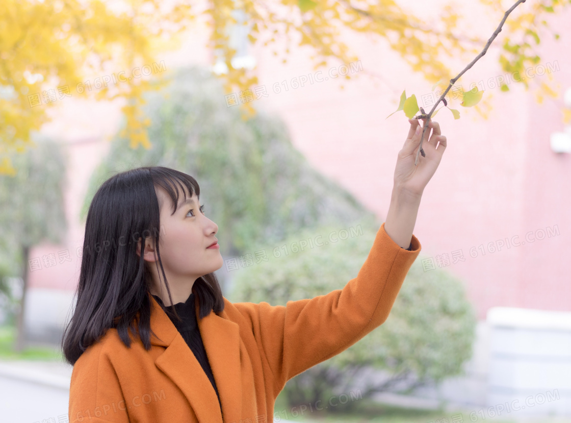 微信短发美女头像图片