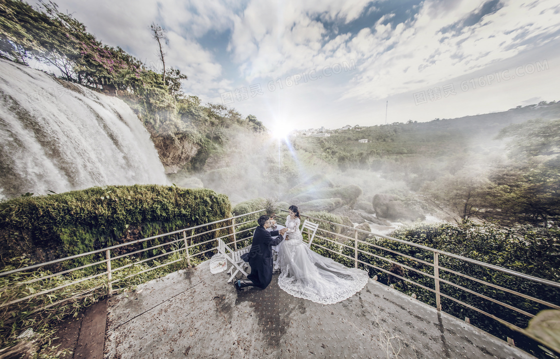 唯美风景旅拍婚纱写真