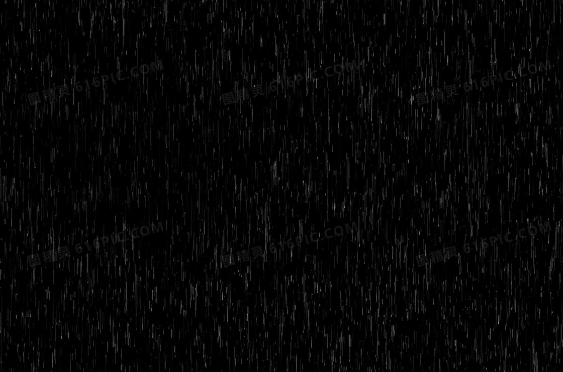 下雨黑色背景图片