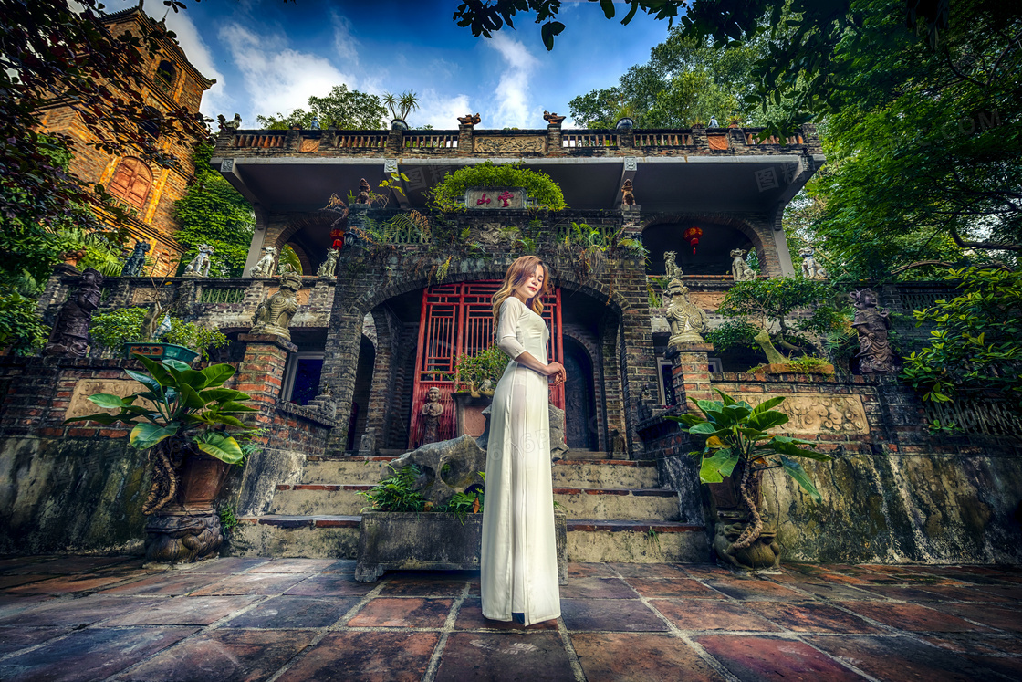 亚洲东方女子写真图片