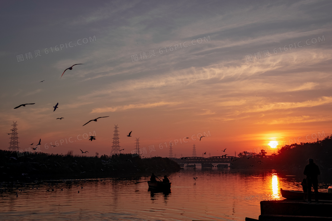 夕阳自然美景图片 夕阳自然美景图片大全