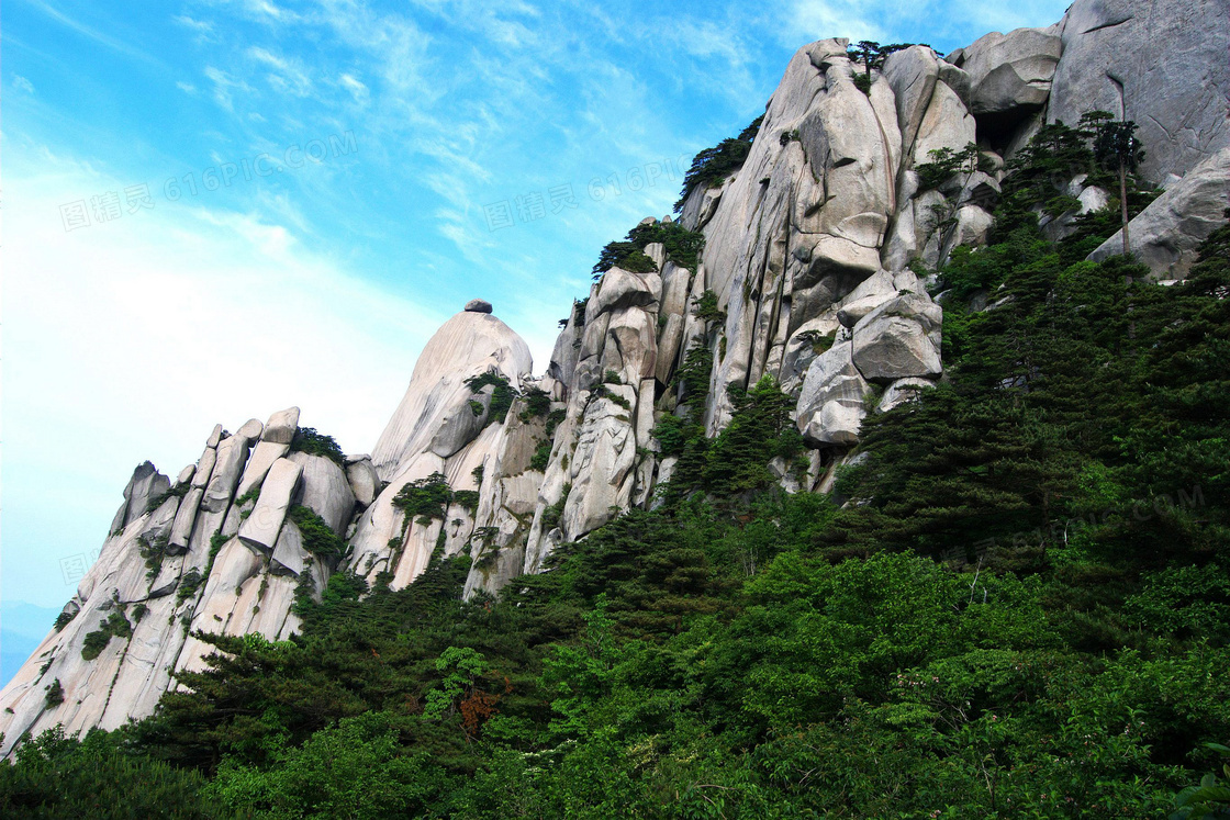 安庆天柱山旅游风光摄影图片