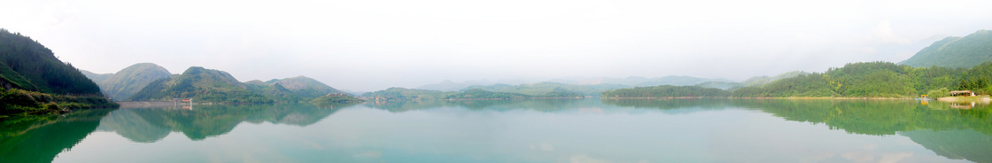 湖北金桂湖全景图摄影图片