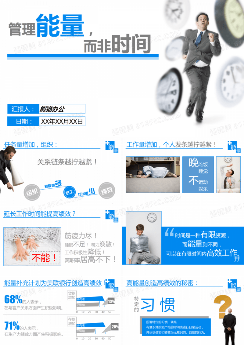 能量管理计划PPT作品