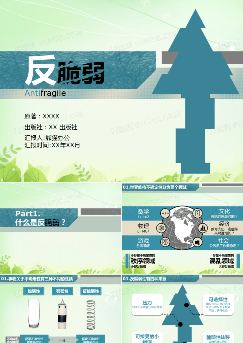 《反脆弱》ppt读书笔记