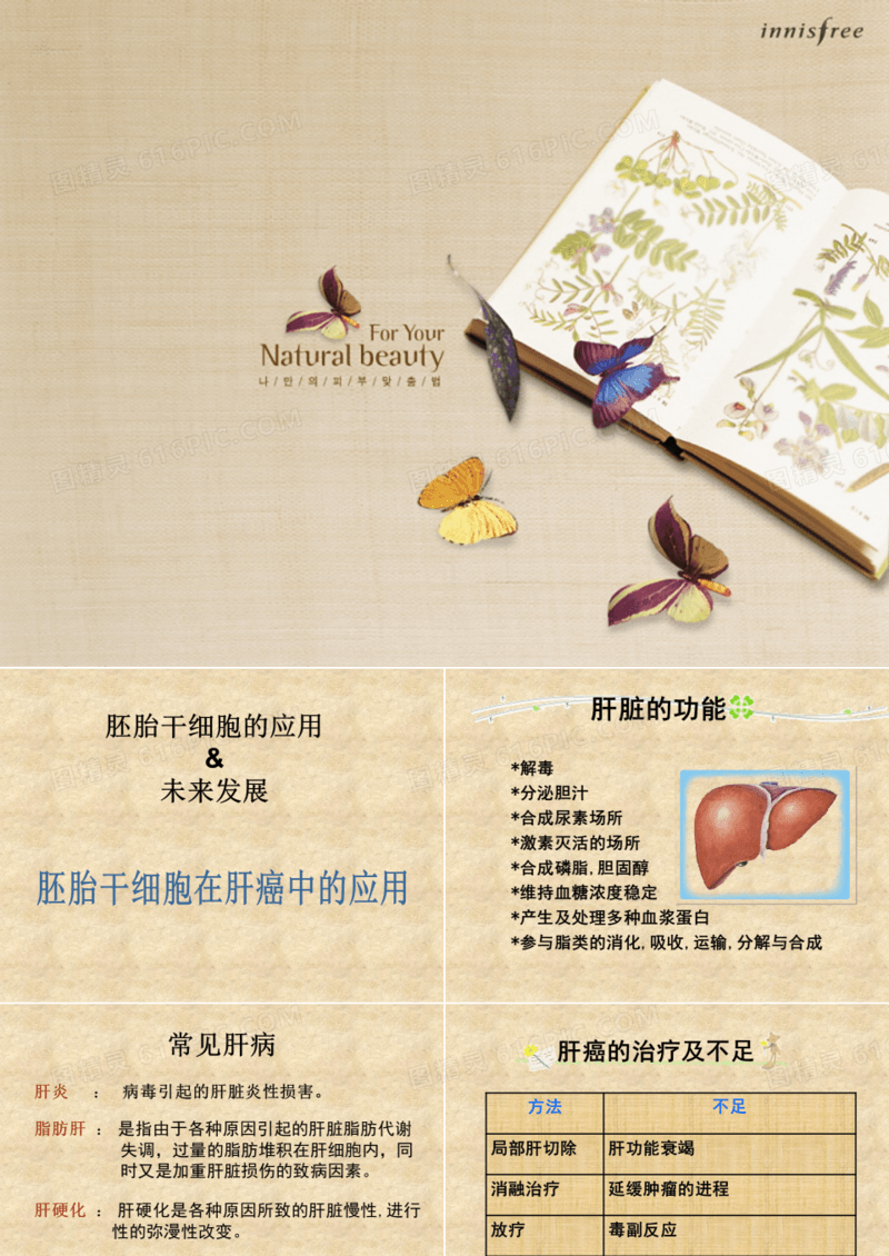 生物医学毕业答辩PPT模板