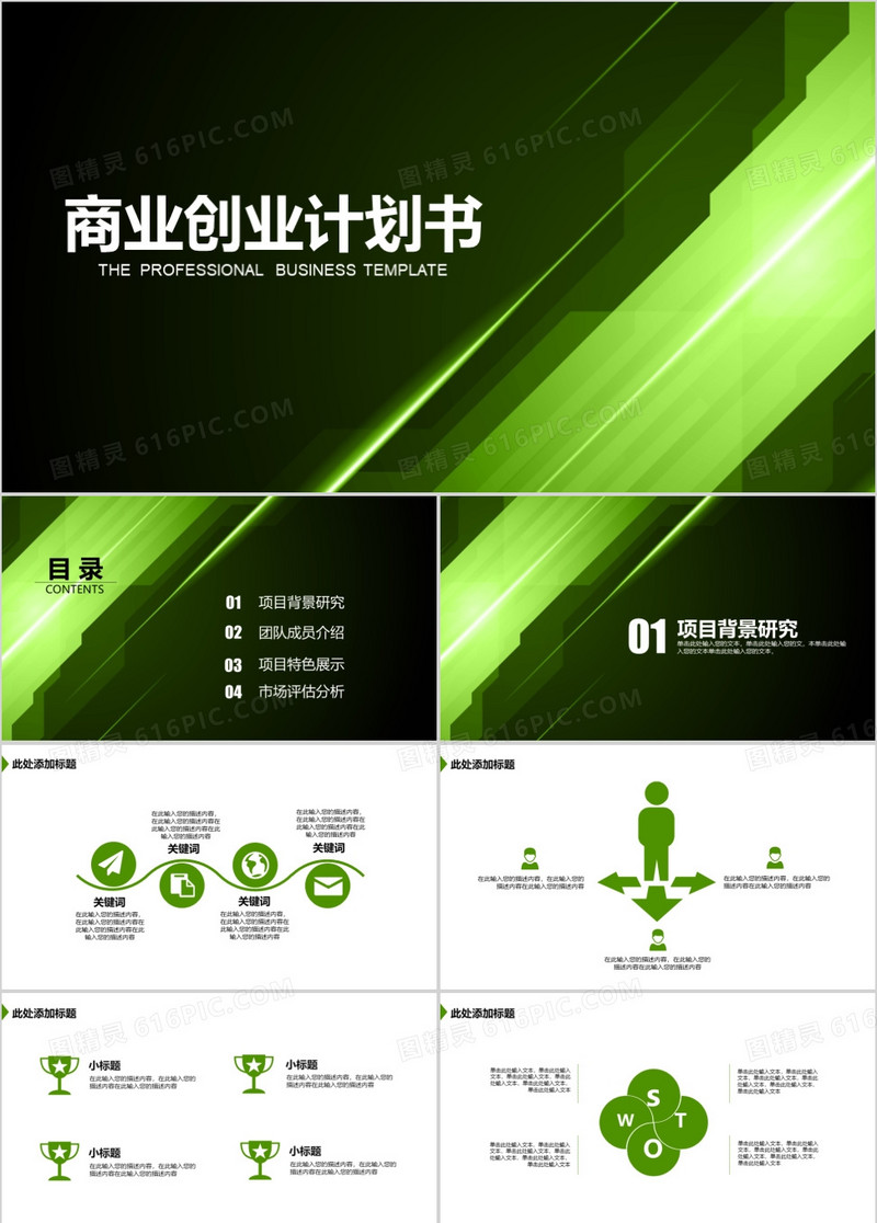 商业创业融资计划书
