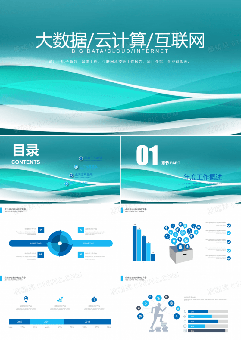模板工作报告PPT