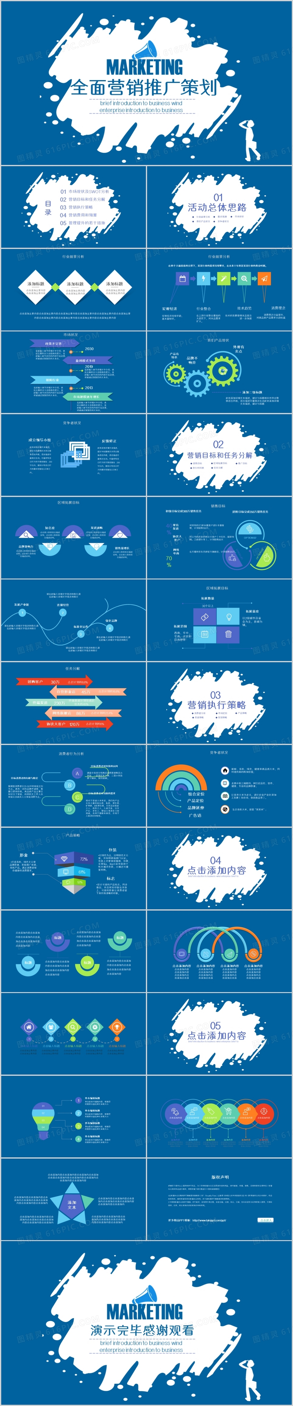 创意营销推广策划PPT模板