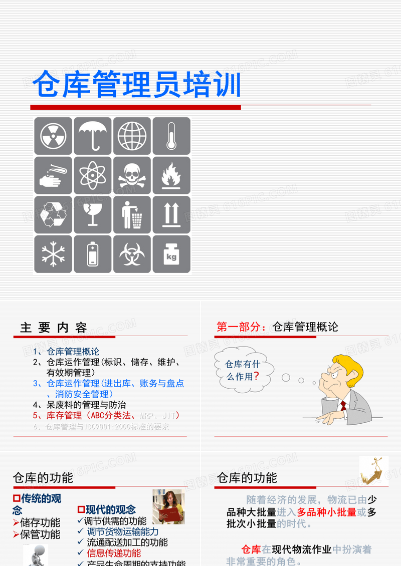 物料防护及仓库安全措施