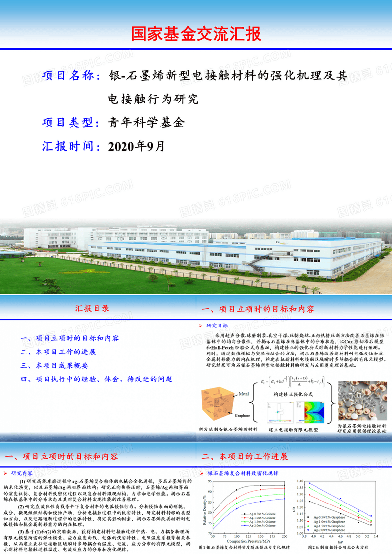 国家青年科学基金项目交流汇报