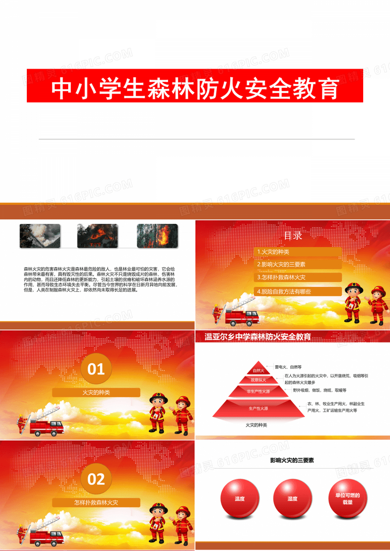 中小学生森林防火安全教育