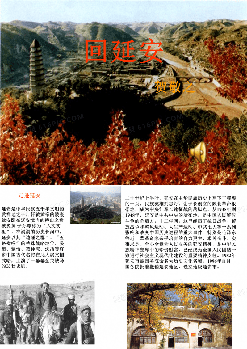 回延安