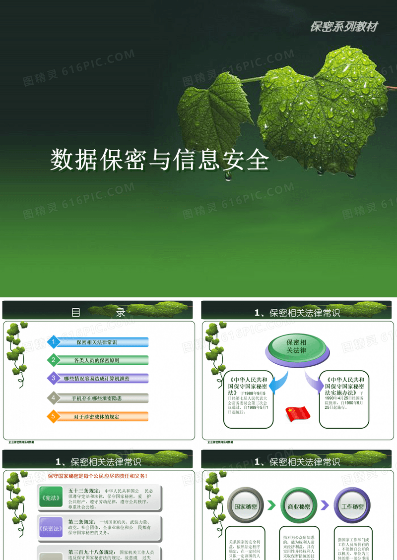 数据保密与信息安全