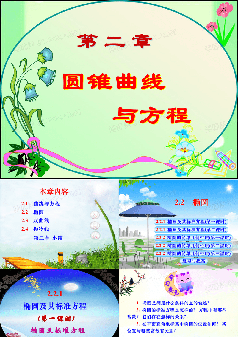 高中数学课件 椭圆