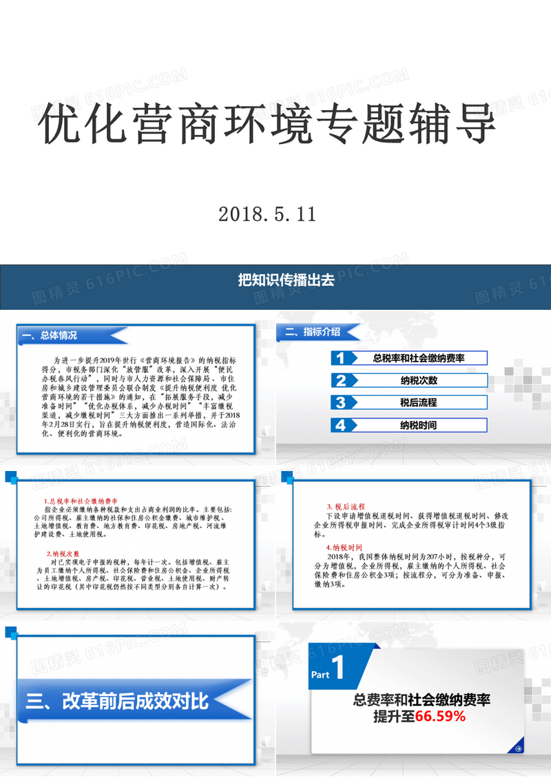 优化营商环境专题辅导