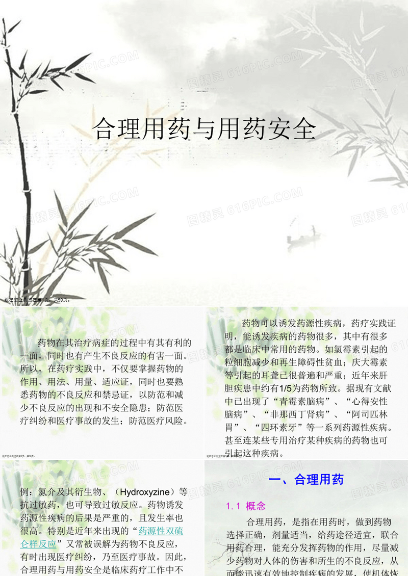 合理用药与用药安全PPT课件