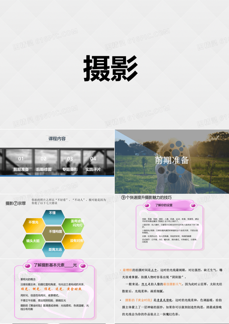 手机摄影——手机摄影培训课件PPT