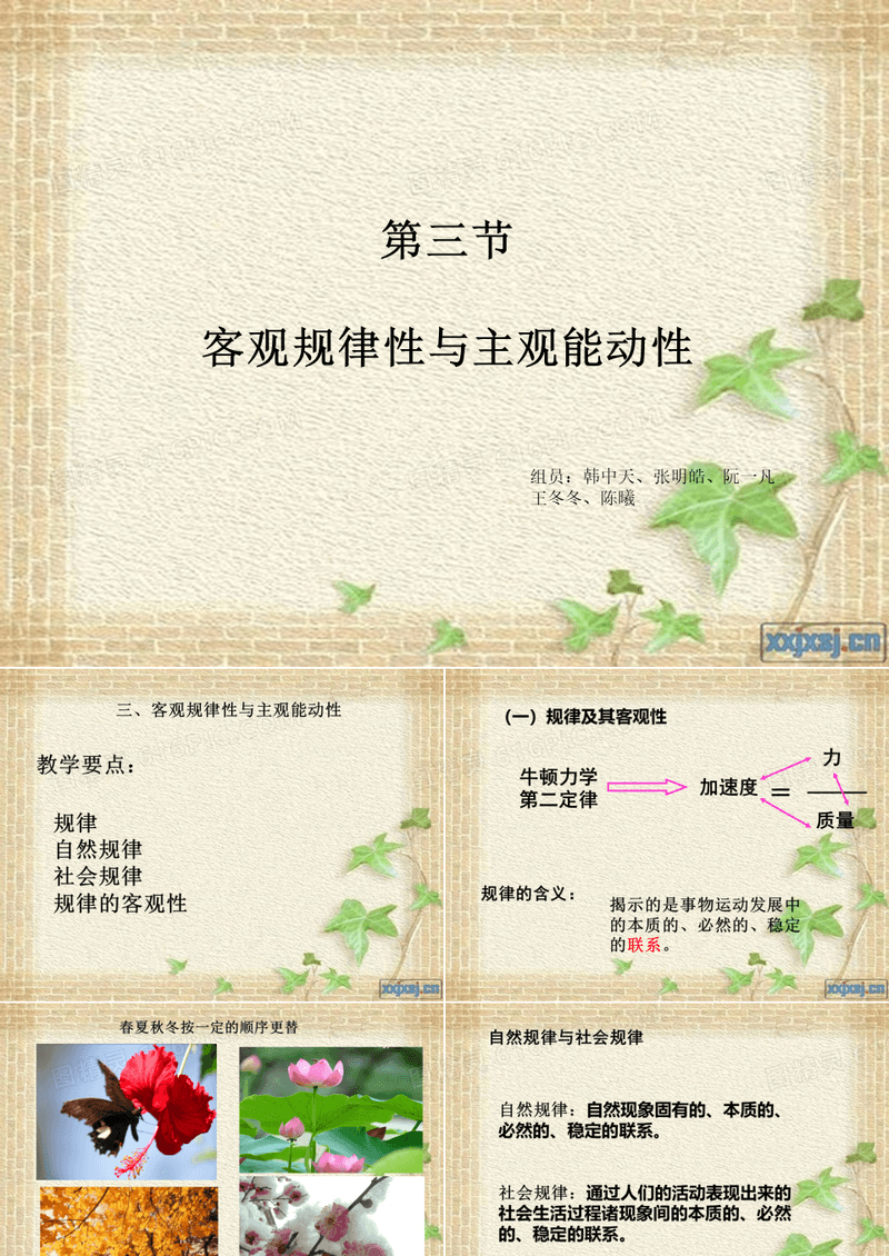 马克思主义基本原理  规律