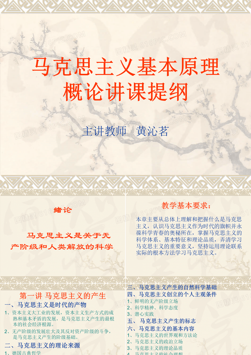 马克思主义基本原理概论课件