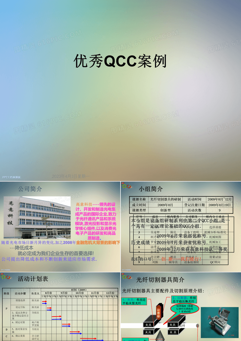 优秀QCC案例