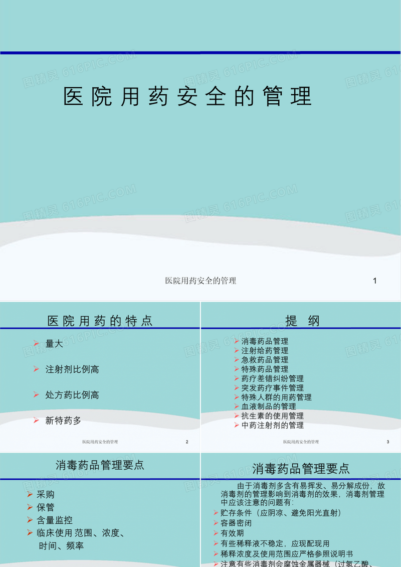 医院用药安全的管理