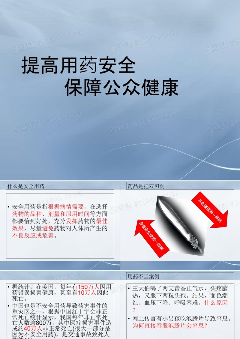 《安全用药》ppt课件