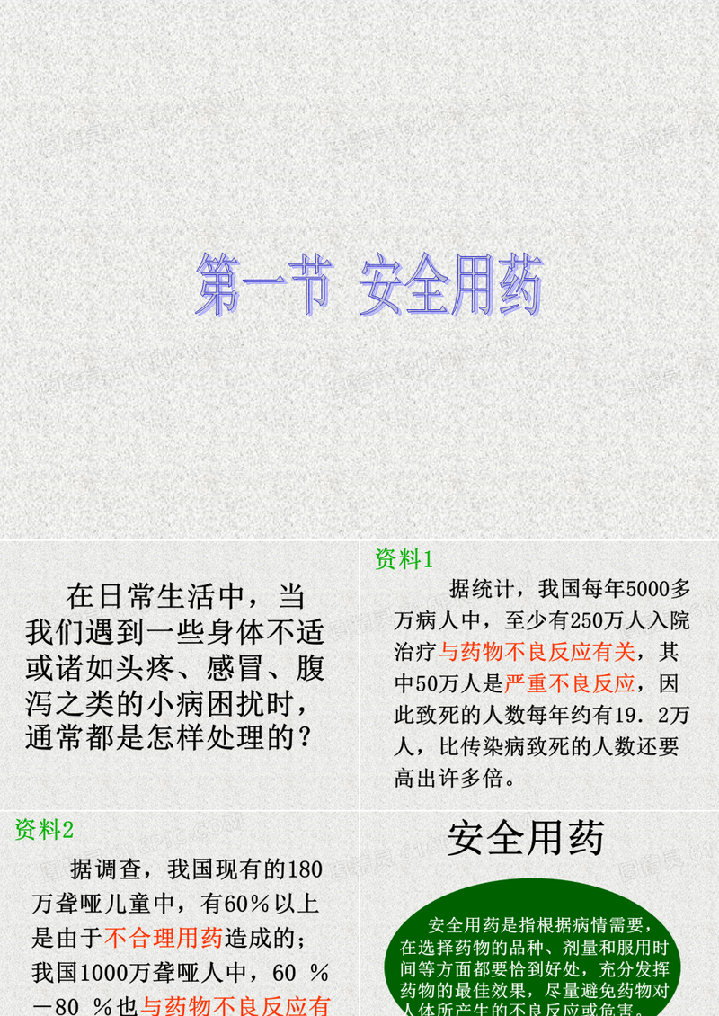 安全用药ppt课件