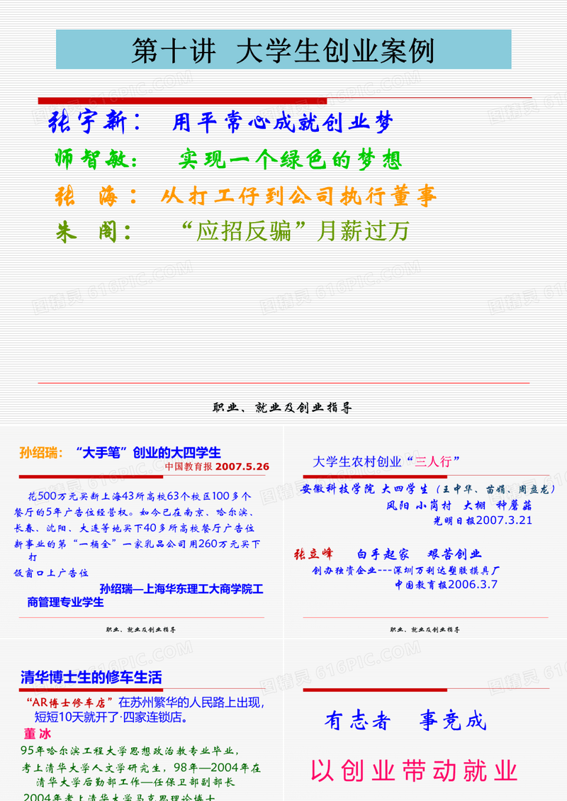 大学生创业案例